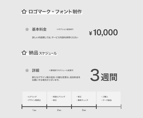 シンプルかつ、差別化ができるロゴを提案します シンプル・ミニマル・モノトーン・グラフィック イメージ2