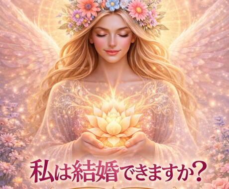 私は結婚できますか？ハイヤーセルフが答えます ハイヤーセルフから未来の結婚メッセージをお届けします イメージ1
