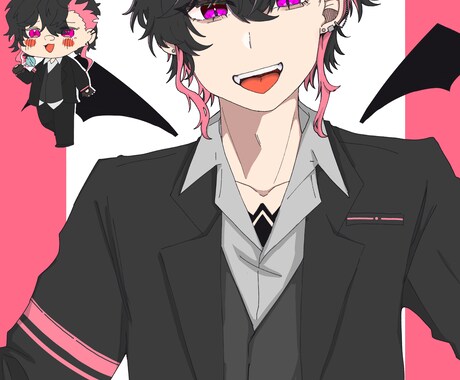 SNSアイコン、イラストます あなたのイメージに沿ったイラスト描きます！！！ イメージ1