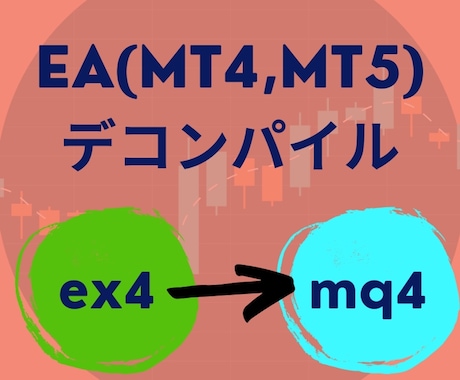 EAインジケーター口座縛り解除デコンパイルします 口座縛り解除やデコンパイルサービスを提供します！