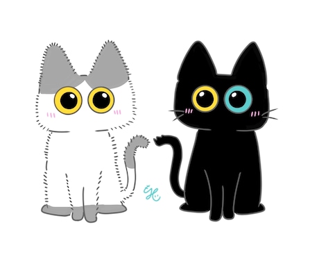 ペットの写真からゆるかわイラスト描きます イメージ1