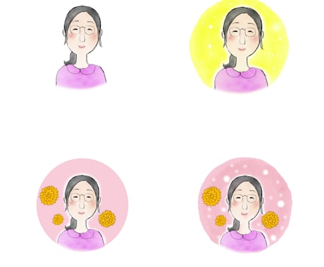 商用可◉ほんわか可愛い似顔絵描きます SNSアイコンやプレゼントに☆お揃いアイコンも作ります♪ イメージ2