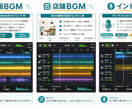 ココナラ最安値｜音楽生成AI教えます 音楽生成AIの使い方を基礎から教えます イメージ2