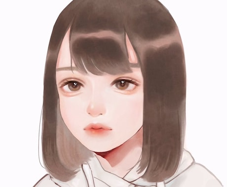 ぷにふわ美少女♡似顔絵描きます 可愛い女性を更に可愛く描きます...♡ 
