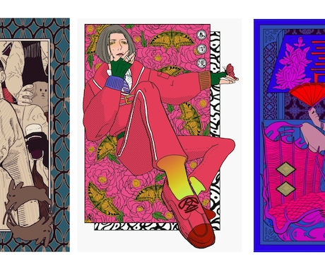 イラスト一枚絵などの制作を承ります 国内外で経験のある現役イラストレーターがイラスト制作します イメージ2