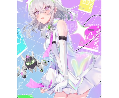キャラクターイラストを描きます サムネイルや立ち絵、VTuberデザインを考えます！ イメージ2