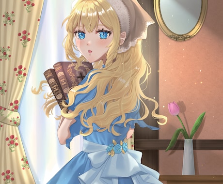 アニメ風な等身イラストやミニキャラ描きます 可愛いイラストのアイコンや立ち絵などが欲しい方へ イメージ2
