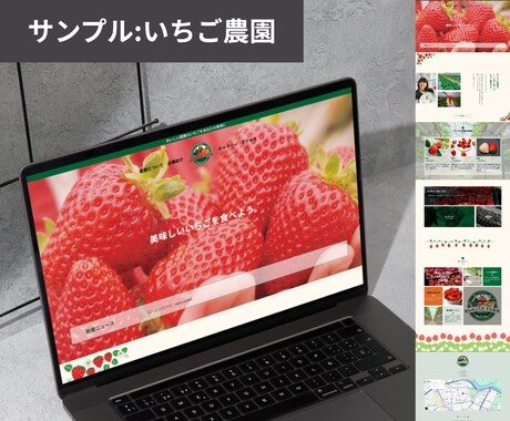スタートアップに最適な1ページ型HP制作します 名刺代わりに最適。シンプルに信頼性を伝えるホームページ制作 イメージ2