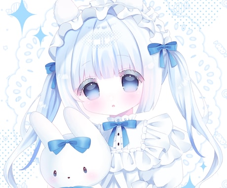 萌えかわいいイラスト描きます アイコン、サムネイル、一枚絵…可愛い女の子をお求めの方に！ イメージ1