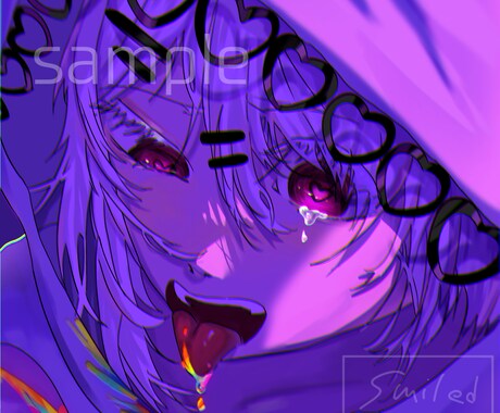アニメのワンシーンようなかっこいい絵を描きます SNS用、サムネ用、歌みた用など！商用利用、二次利用◎ イメージ2