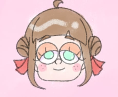 あなたをアメリカンなキャラにします あなたをゆるふわアメリカンなキャラに可愛く描きます！ イメージ1