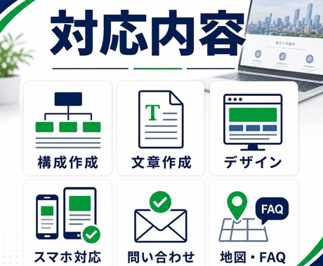 ホームページを低価格で制作します 構成・文章・デザインまでまとめて対応 イメージ2