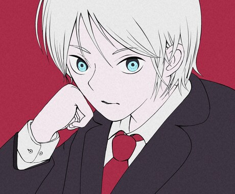 2000円！シンプルなイラスト制作いたします 華やかでで目をひく色使いのイラストです！ イメージ2