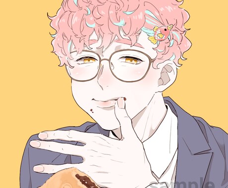 柔らかく繊細な雰囲気のイラストを描きます アイコン用にあなただけの『うちの子』をお迎えしませんか イメージ2