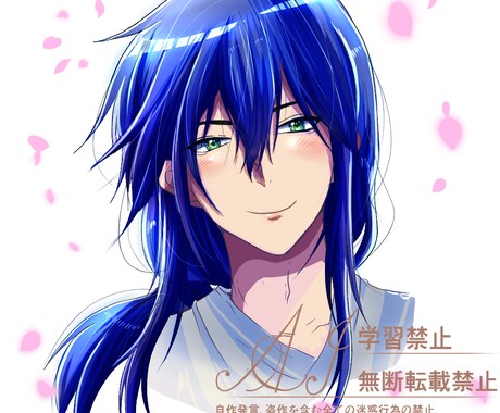 アニメ風のカッコいいイラスト描きます アイコン、ヘッダー、サムネイル、観賞用、動画用の絵を描きます イメージ2