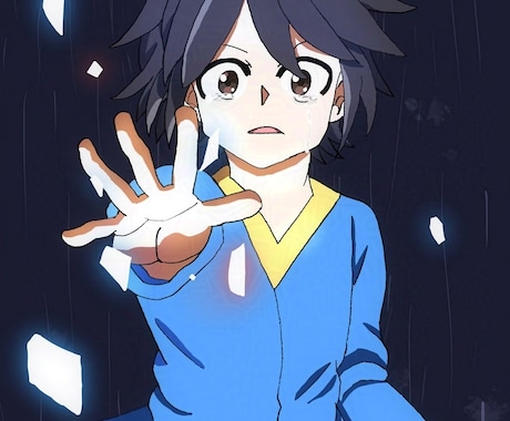 オリジナルキャラクターのイラスト描きます アニメ塗りからコピック作画まで！ イメージ2