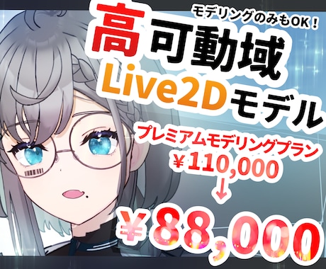 イラスト納品待ちOK！細部まで立体感こだわります あとは配信するだけ！納品後もばっちりサポート致します！ イメージ1