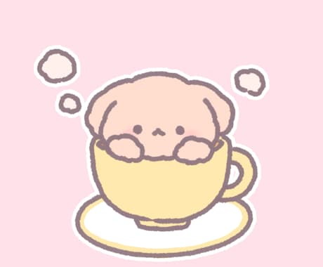 かわいい動物アイコン描きます シンプルで見やすくかわいく!アイコンにぴったり イメージ1