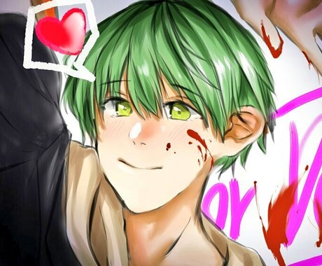 あなたが求めてる絵を全力で描きます TwitterやLINEのアイコンやヘッダーを一新したい方に イメージ2
