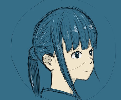 SNSなどのアイコンを描きます ご希望を取り入れた、下書きのようなイラストを描きます！ イメージ2