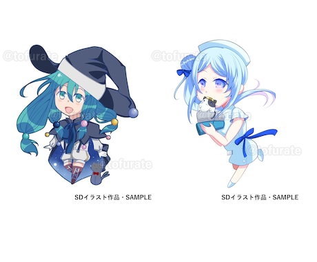 SNS用アイコン（キャラクター・動物）描きます オリジナルアイコンが欲しい方へ イメージ2