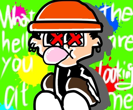 ポップなイラストを描きます ポップでカラフルなイラスト描いています！ イメージ2