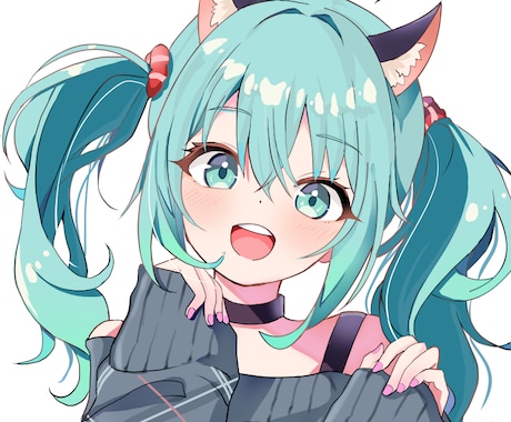 アイコン、一枚絵☆立ち絵、目を引くイラスト描きます イリアム、サムネ、live2D、YouTube、歌ってみたも イメージ2