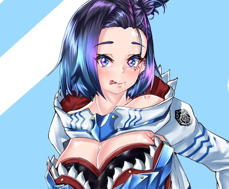 一枚絵やキャラデザお受けします イメージ1