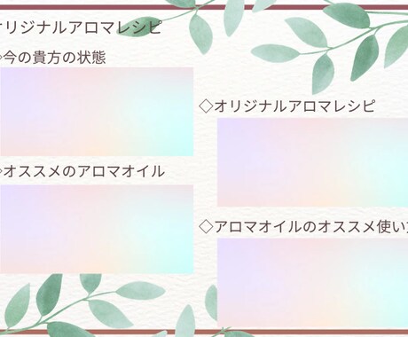 あなたにイマ必要なアロマオイルをお届けします アロマに興味はあるけど活用方法がわからない方へ イメージ2