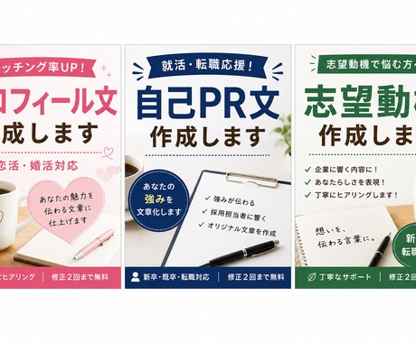 プロフィール文や自己紹介文を作成します 魅力や人柄が伝わる文章を作成します イメージ1