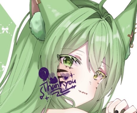可愛い女の子のアイコンを描きます 目を引く可愛い女の子のイラストを描きます！ イメージ2