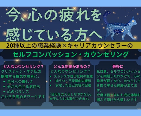 セルフコンパッション・カウンセリングを提供します 自分に優しくなるためのメンタルケアセッション イメージ2