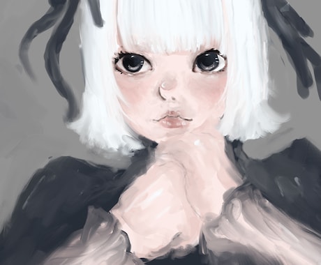 イラスト、アイコン厚塗りで描きます イメージ1