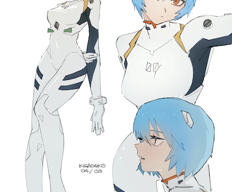 ご希望に沿ったイラスト制作を承ります 背景つきや全身絵も！多用途に対応いたします。 イメージ1