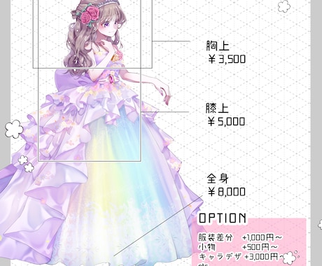 TRPG等の立ち絵制作承ります 現在はリテイク無制限中です！！ イメージ2