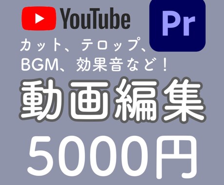 様々なジャンルの動画編集をさせていただきます ご希望に沿った作品をひとつひとつ心を込めてお作りします！ イメージ1