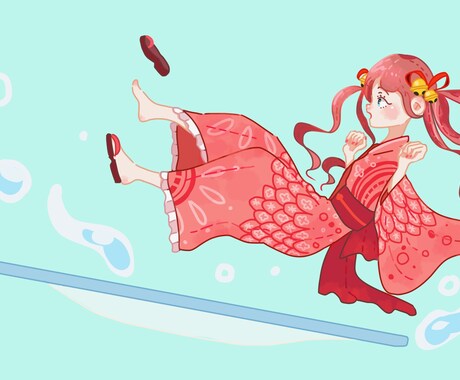 イラスト描きます 可愛いあたたかい絵で描きます。 イメージ2