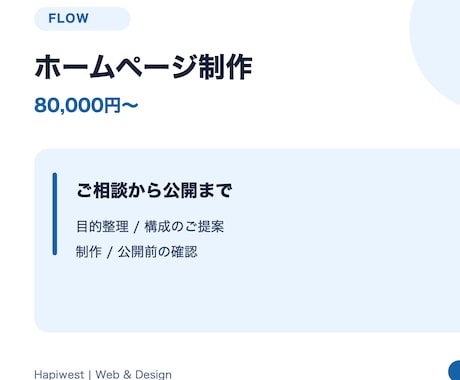 小規模事業者向けホームページを制作します 要件整理から公開後の相談まで丁寧に対応 イメージ2