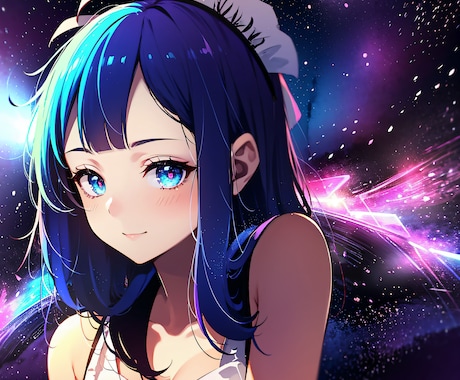 動画のサムネ・背景用フリーイラストを提供致します ASMR用の女の子キャライラスト、海、屋内などの背景◎ イメージ1