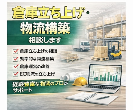 物流費診断（EC・倉庫・配送）します 物流コスト削減や改善ポイントをプロが診断 イメージ1