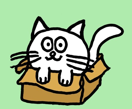ゆるいタッチでイラストを描きます ゆるくてシュールな動物イラストを描きます イメージ1
