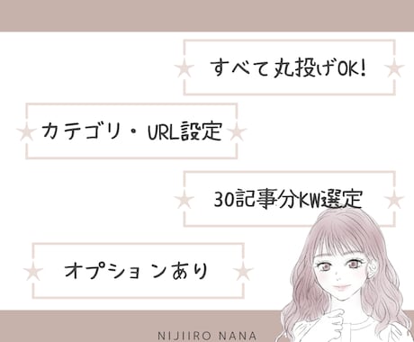 ブログやアフィリエイトサイトのKW選定します 1サイト丸ごとサイト設計！書くだけの状態で納品します イメージ2