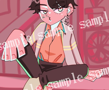 ミニキャラ描きます 独特の雰囲気のミニキャラを描きます！ イメージ2