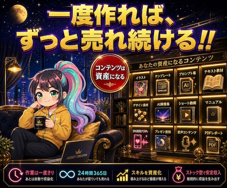 究極のAI副業｜コピペで自動コンテンツ販売教えます 1日15分！忙しくてPCが苦手な主婦でも出来る在宅AI副業 イメージ2