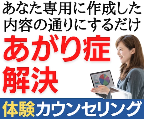初回専用】あがり症解決カウンセリングします あなた専用に作成した文章の通りに真似するだけで改善 イメージ1