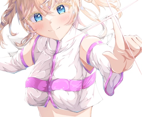 目を引くような可愛い女の子イラストを描きます あなたが想像するかわいい女の子をアイコンや壁紙にしませんか？ イメージ1