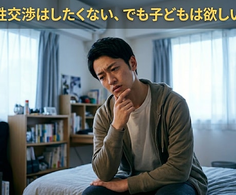 子供は欲しいが異性との恋愛が苦手な方の相談承ります LGBTQ/異性との性交渉が苦手・したくない/子どもが欲しい イメージ1