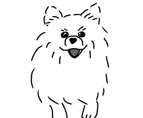 ゆるくてちょっぴり似ているペットの似顔絵を描きます かわいい家族のイラストをプレゼントやSNSアイコンにどうぞ イメージ1