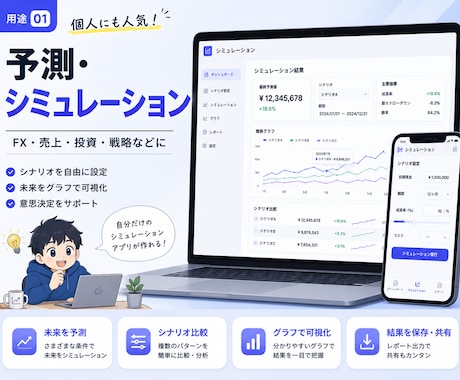 AIを使ったWebアプリ開発します 分析・自動化・チャットボット対応 イメージ2