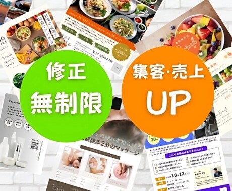 低価格で・効果的なチラシ作ります 安い！早い！高品質！修正無制限！ イメージ2